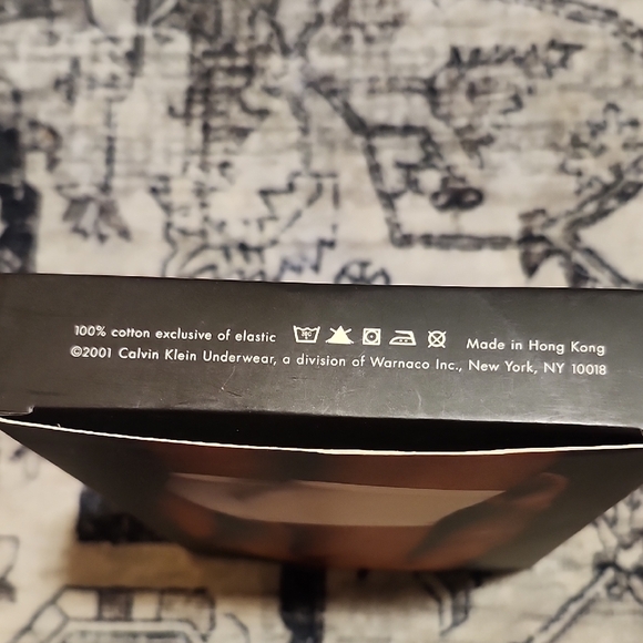 Calvin Klein Men's Body White Boxer Briefs Vintage 2001 - Picture 4 of 7